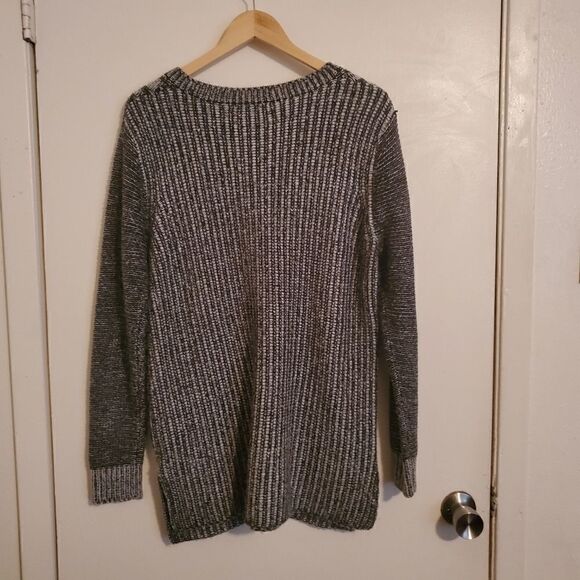 Mossimo Pullover Black/Gray Knit Sweater Size XXL - Picture 3 of 8